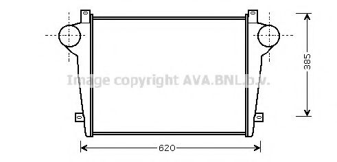 Intercooler, compresor