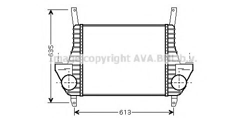 Intercooler, compresor