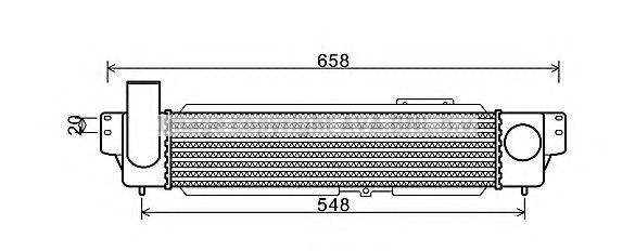 Intercooler, compresor