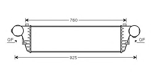 Intercooler, compresor