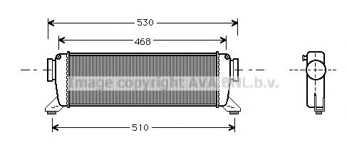 Intercooler, compresor