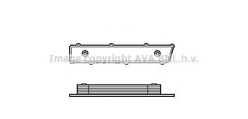 Radiator ulei, ulei motor