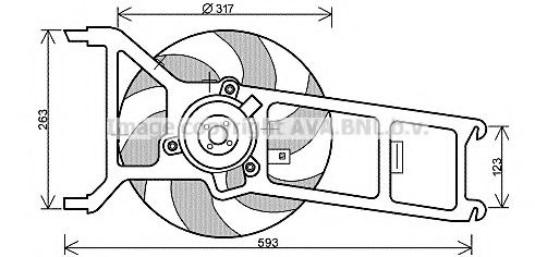 Ventilator, radiator