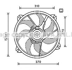 Ventilator, radiator