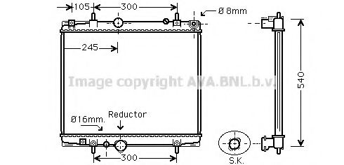 Radiator, racire motor