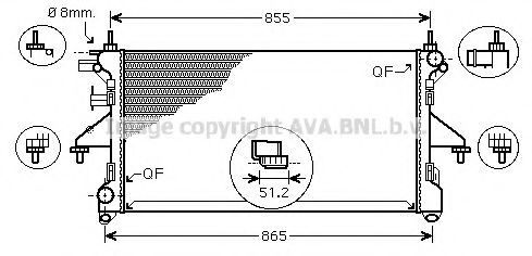 Radiator, racire motor