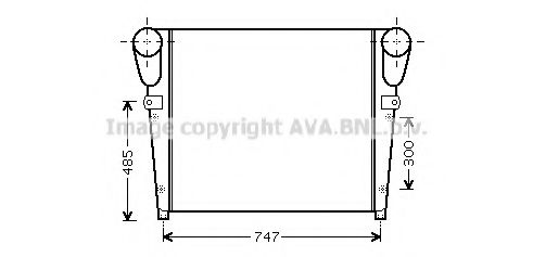 Intercooler, compresor