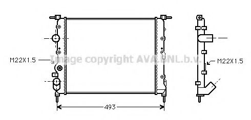 Radiator, racire motor