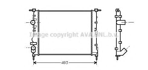 Radiator, racire motor