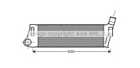 Intercooler, compresor