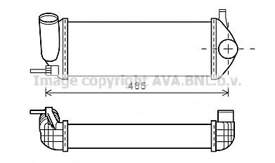 Intercooler, compresor