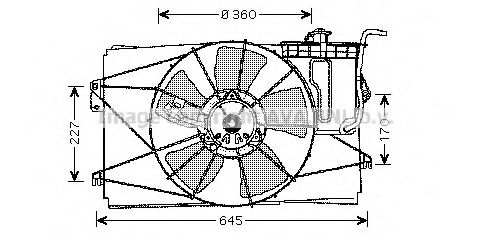 Ventilator, radiator