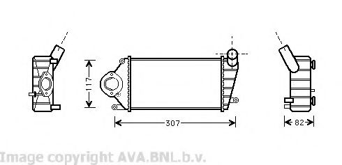 Intercooler, compresor