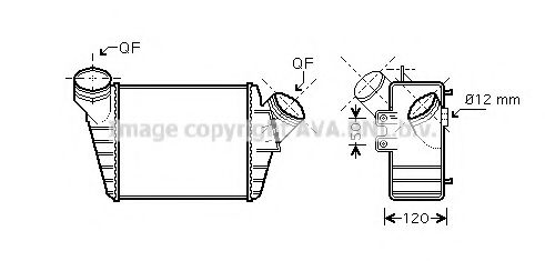 Intercooler, compresor