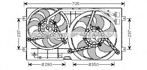 Ventilator, radiator