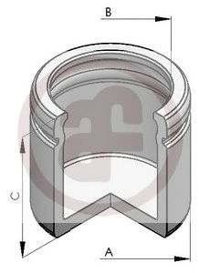 Piston, etrier frana