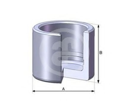 Piston, etrier frana