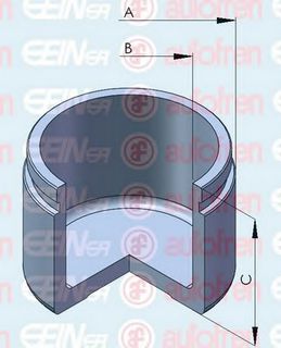 Piston, etrier frana