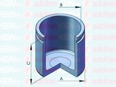 Piston, etrier frana
