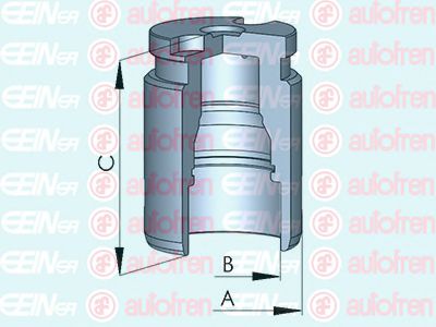 Piston, etrier frana