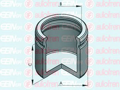 Piston, etrier frana