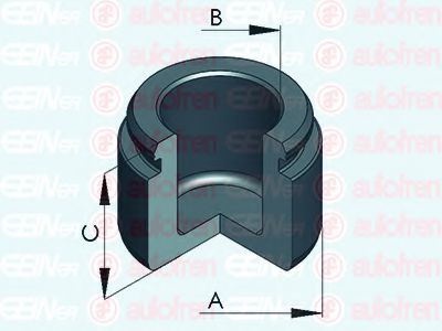 Piston, etrier frana
