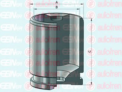 Piston, etrier frana
