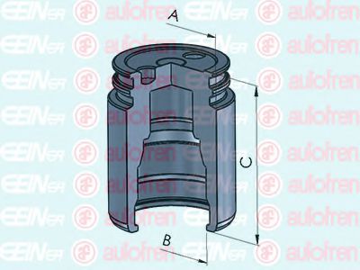 Piston, etrier frana