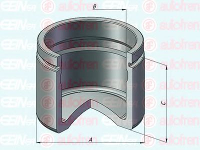 Piston, etrier frana