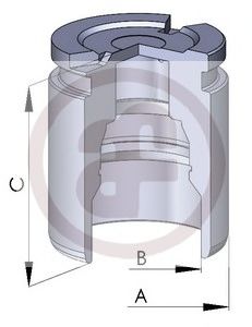 Piston, etrier frana