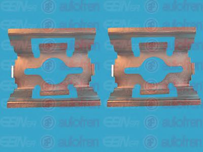 Set accesorii, placute frana