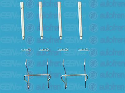 Set accesorii, placute frana