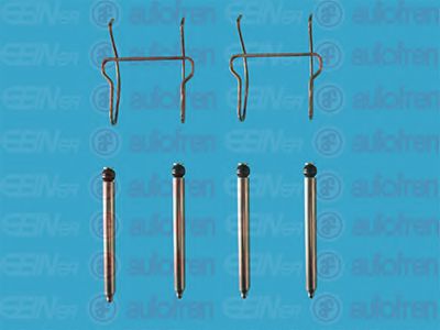 Set accesorii, placute frana