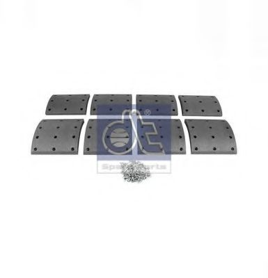 Set garnituri de frictiune, frana tambur