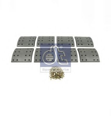 Set garnituri de frictiune, frana tambur