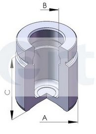 Piston, etrier frana