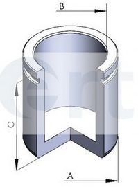 Piston, etrier frana