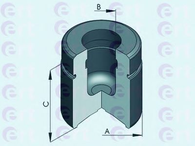 Piston, etrier frana
