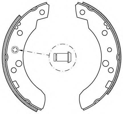 Set saboti frana