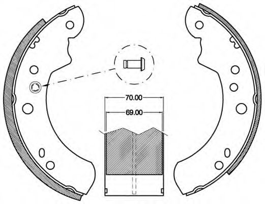 Set saboti frana