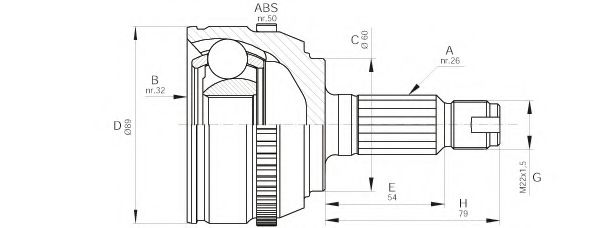 Set articulatie, planetara