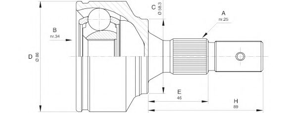 Set articulatie, planetara