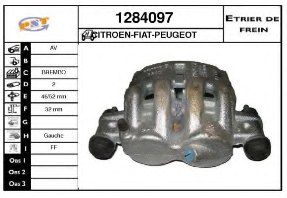 Etrier frana
