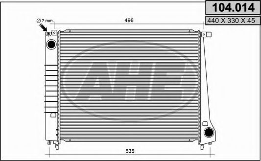 Radiator, racire motor