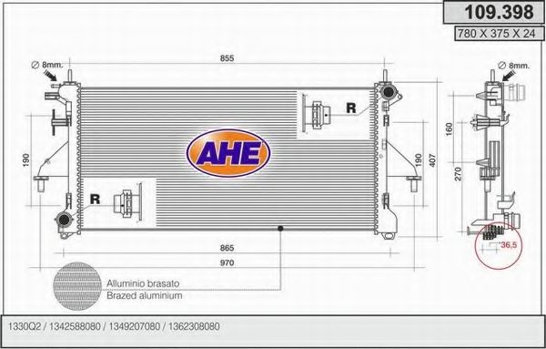 Radiator, racire motor