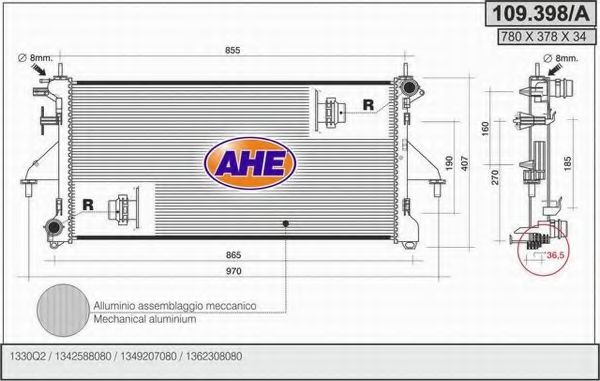 Radiator, racire motor