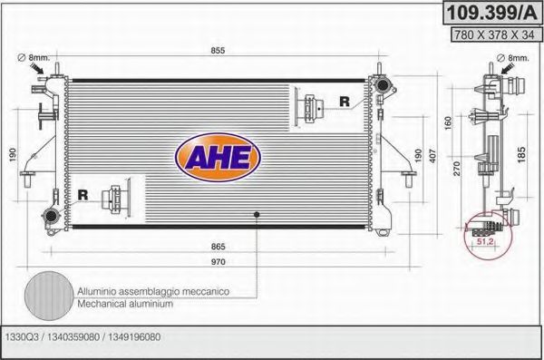 Radiator, racire motor