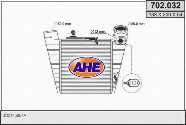 Intercooler, compresor