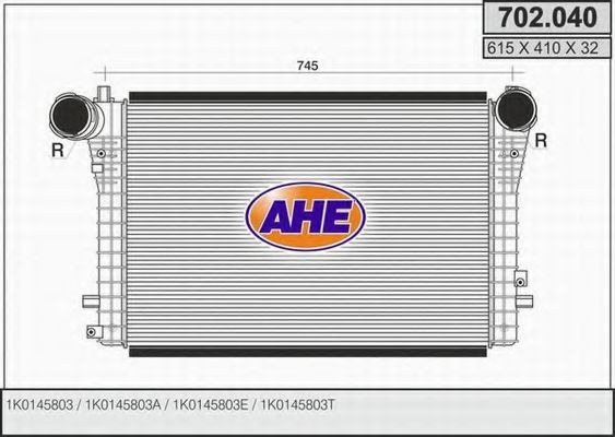 Intercooler, compresor