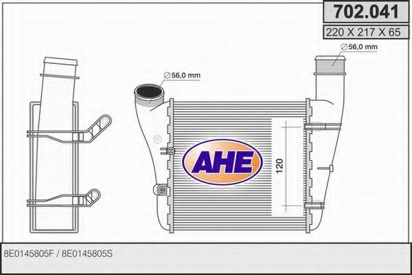 Intercooler, compresor